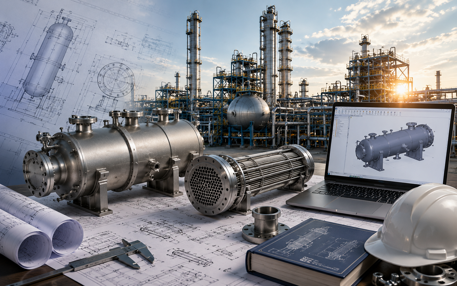 Pressure vessel, heat exchanger and static equipment engineering services
