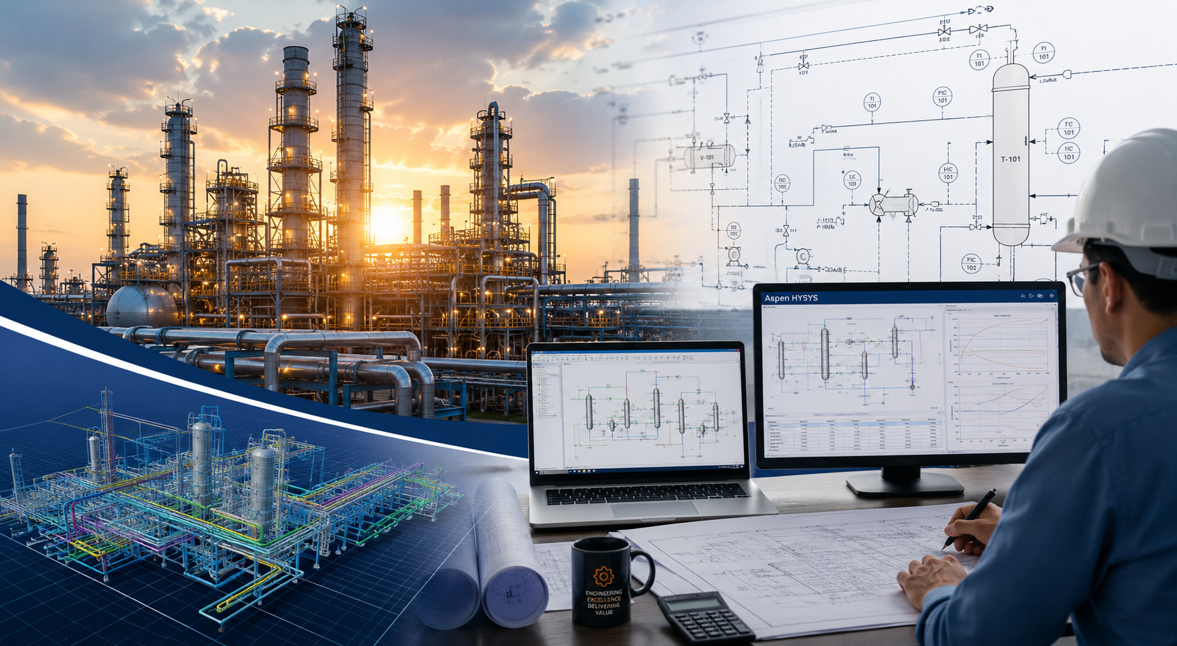 TecGeetha process engineering, simulation, hydraulic and surge analysis services