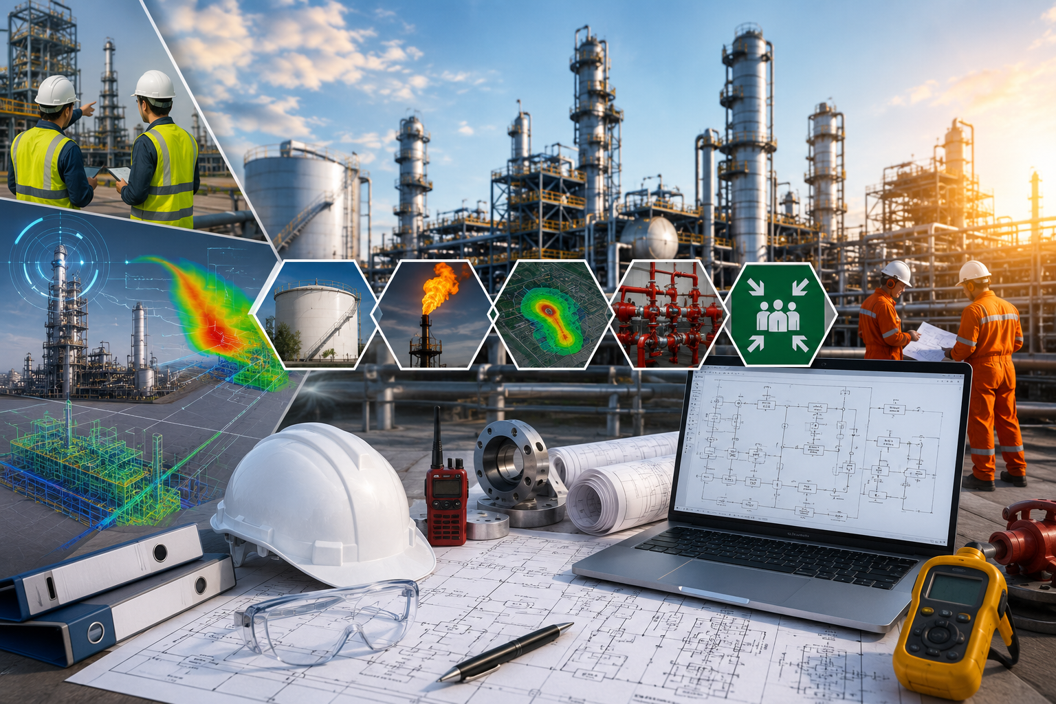 Process safety, HAZOP, QRA, SIL and risk engineering services